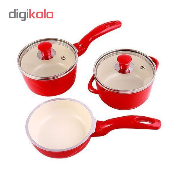 سرویس قابلمه ۵ پارچه نوزاد مدل پرفکت هوم