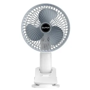پنکه شارژی مدل Circulation Clamp Fan ظرفیت 1200 میلی آمپر ساعت