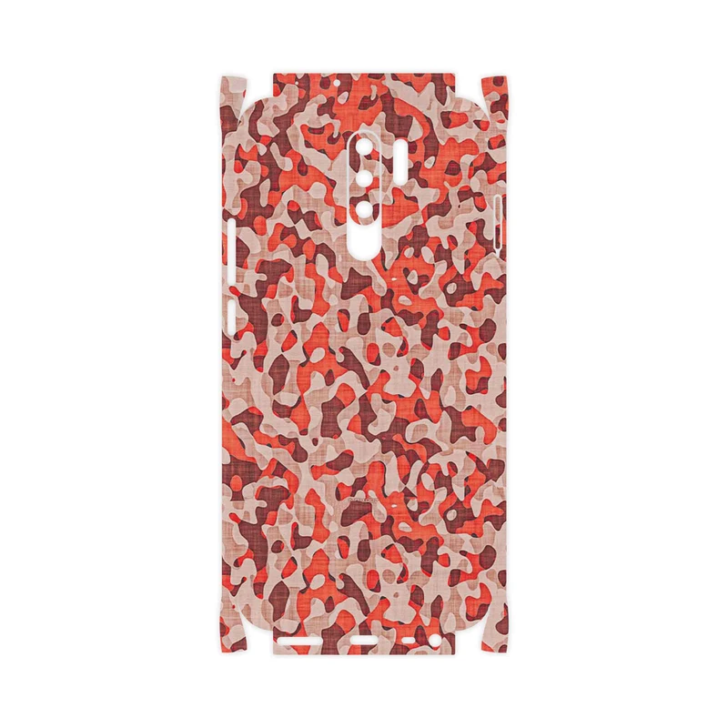 برچسب پوششی ماهوت مدل Red Infantry Army-FullSkin مناسب برای گوشی موبایل شیائومی Redmi 9
