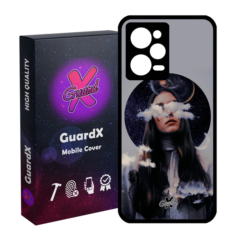 کاور گارد ایکس طرح Girl مدل Glass10011 مناسب برای گوشی موبایل شیائومی Redmi Note 12 Pro 5G/Poco X5 Pro 5G/Note 12 Pro Pro speed
