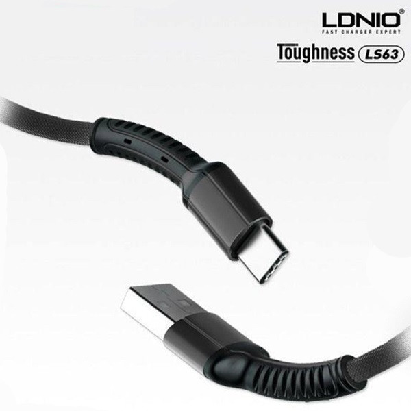 کابل تبدیل USB به USB-C الدینیو مدل LD-LS63-5A طول یک متر