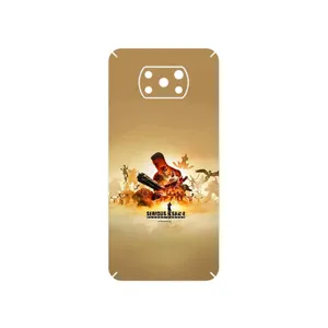 MAHOOT Serious Sam Game Series Cover Sticker for Xiaomi Poco X3 NFC