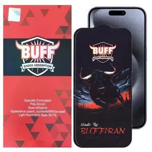Buff BullRun Crystal Pro Screen Protector For Apple iPhone 15 Pro
