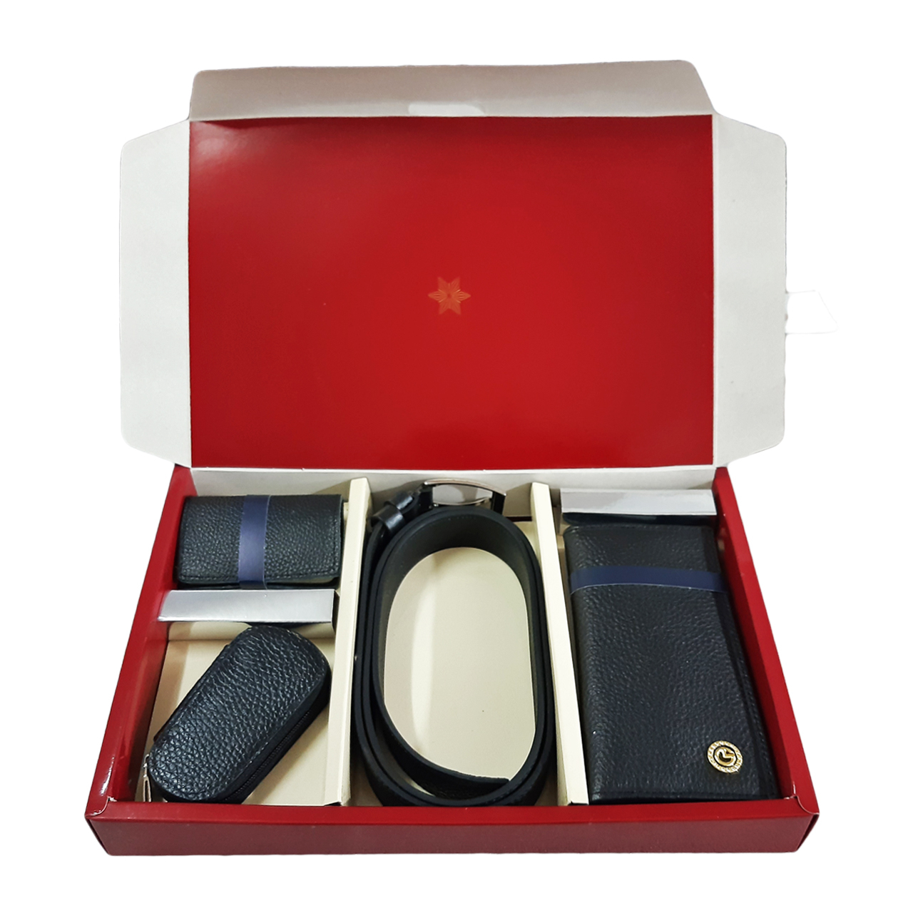 ست هدیه مردانه صنایع چرم شهرزاد مدل SET738