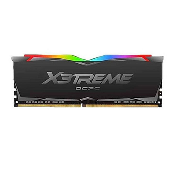 رم دسکتاپ DDR4 دو کاناله 3600 مگاهرتز CL16 او سی پی سی مدل X3 RGB Black ظرفیت 32 گیگابایت