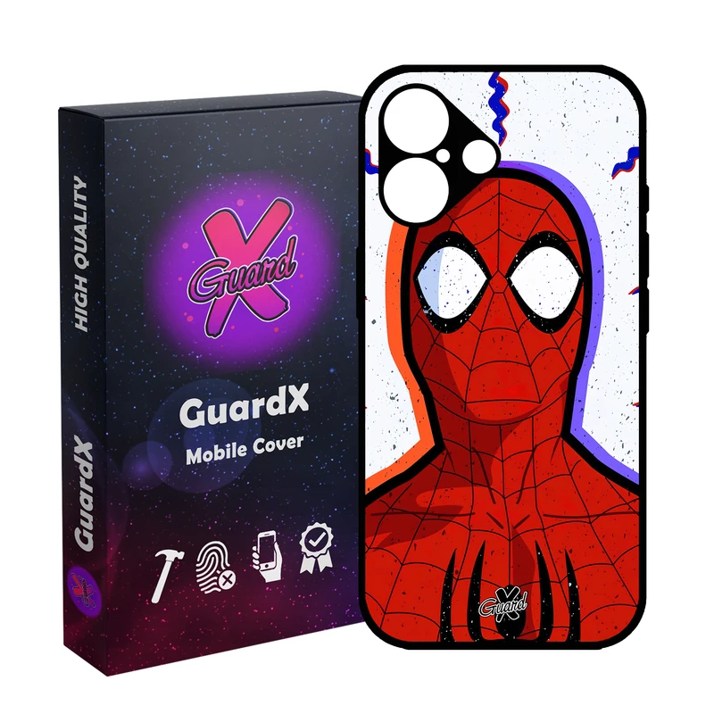 کاور گارد ایکس طرح Spider Man مدل 10495 مناسب برای گوشی موبایل اپل iPhone 16