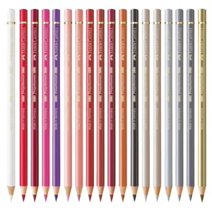 مداد رنگی 18 رنگ فابر کاستل مدل پلی کروم طیف پوست