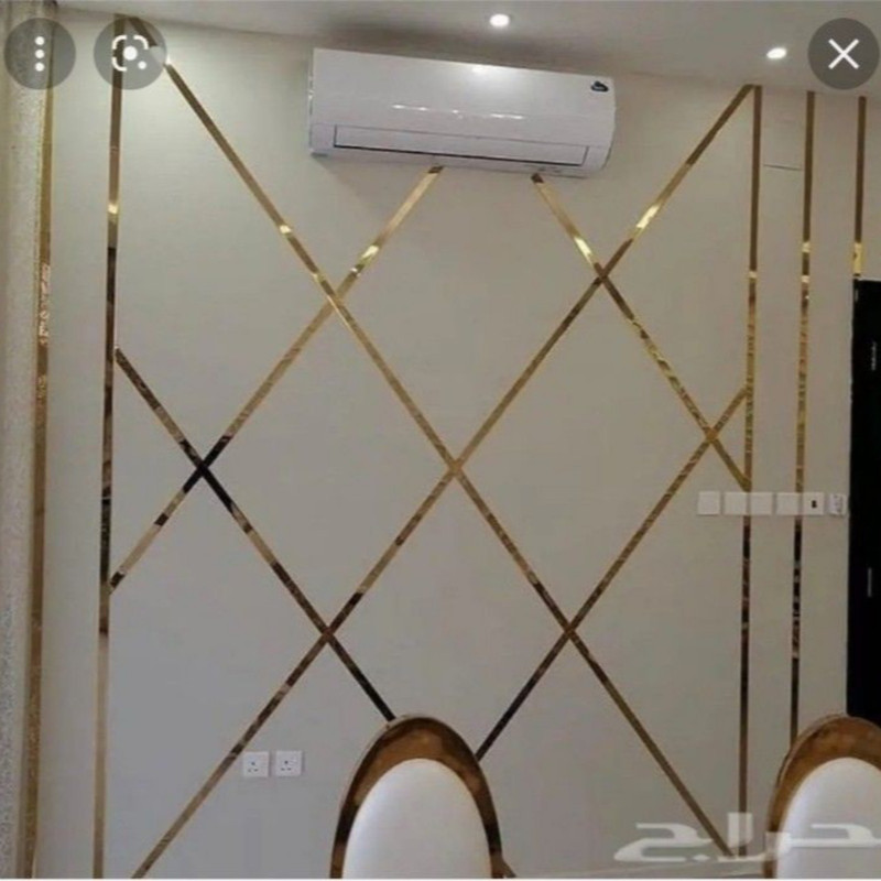 آینه پلکسی گلس مدل نواری مجموعه ده عددی