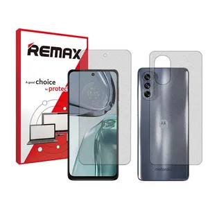 Remax HyMTT model matte screen protector suitable for Motorola Moto G62 5G mobile phone along with the back protector