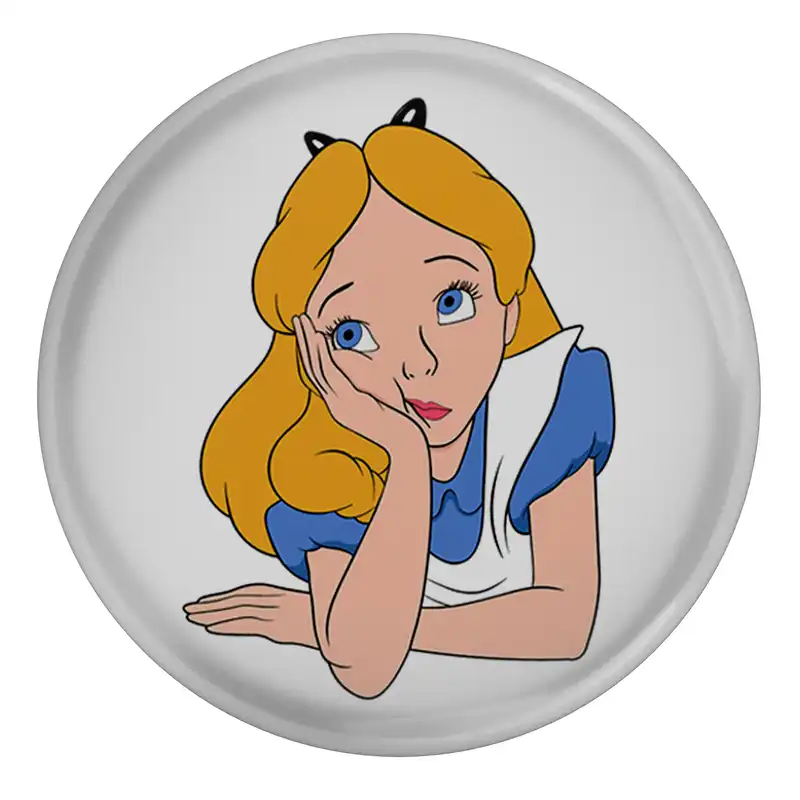 مگنت مدل S13283 طرح کارتون دختر پرنسس آلیس در سرزمین عجایب