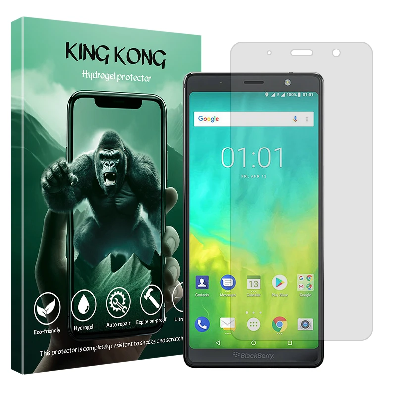 محافظ صفحه نمایش شفاف کینگ کونگ مدل Tough مناسب برای گوشی موبایل بلک بری Evolve