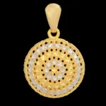 آویز گردنبند طلا 18 عیار زنانه طلای مستجابی مدل آوا کد 3677