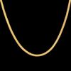 زنجیر طلا 18 عیار زنانه طلای مستجابی مدل بیزمارک کد 50