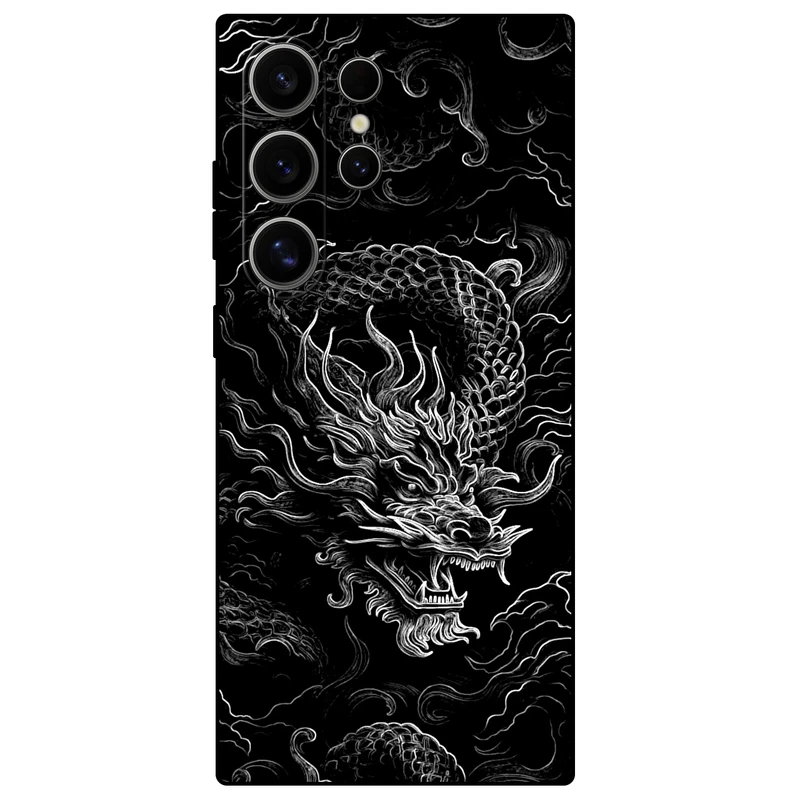 کاور مگافون طرح اژدها مدل 1897 مناسب برای گوشی موبایل سامسونگ Galaxy S24 Ultra