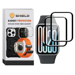 Ultimate Shield Nano Pmma Screen Protector for Xiaomi Smart Band 9 Pro Pack of 2