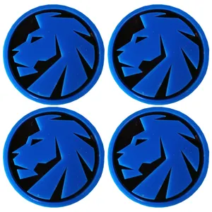 در پوش رینگ خودرو مدل درپوش رینگ خودرو مدل LION100B-COL PLUS مناسب برای پژو 206 بسته 4 عددی مناسب برای 