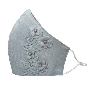 ماسک پارچه ای زنانه مدل شادلین کد 001