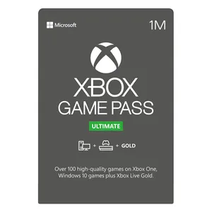 گیفت کارت یک ماهه ایکس باکس مدل Game Pass Ultimate