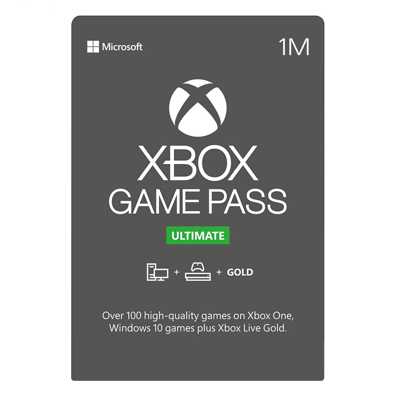 گیفت کارت چهار ماهه ایکس باکس مدل Game Pass Ultimate