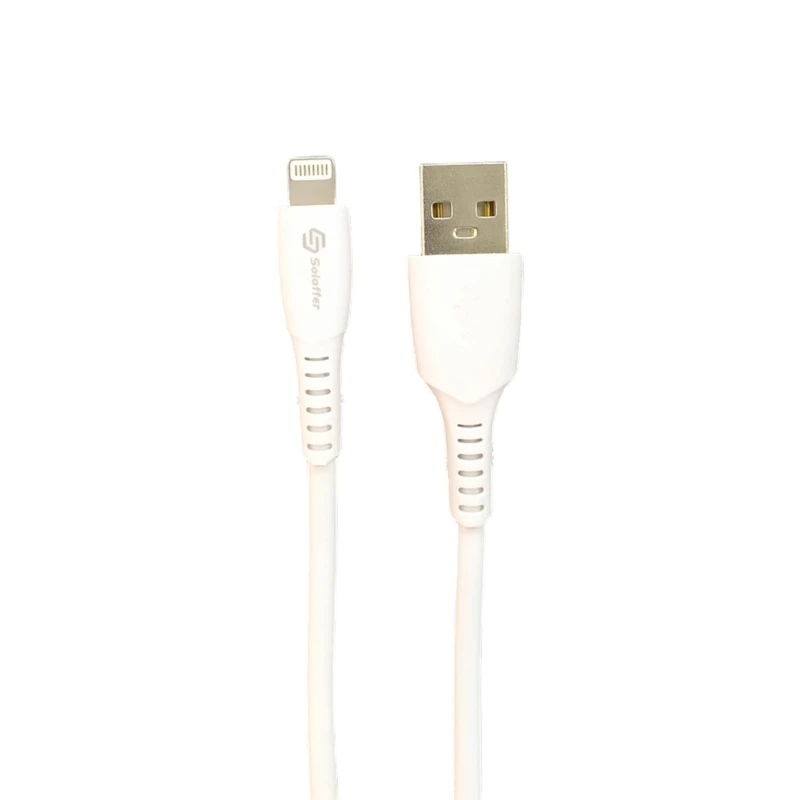 کابل تبدیل USB به لایتنینگ سولوفر مدل CC-68 طول 1 متر