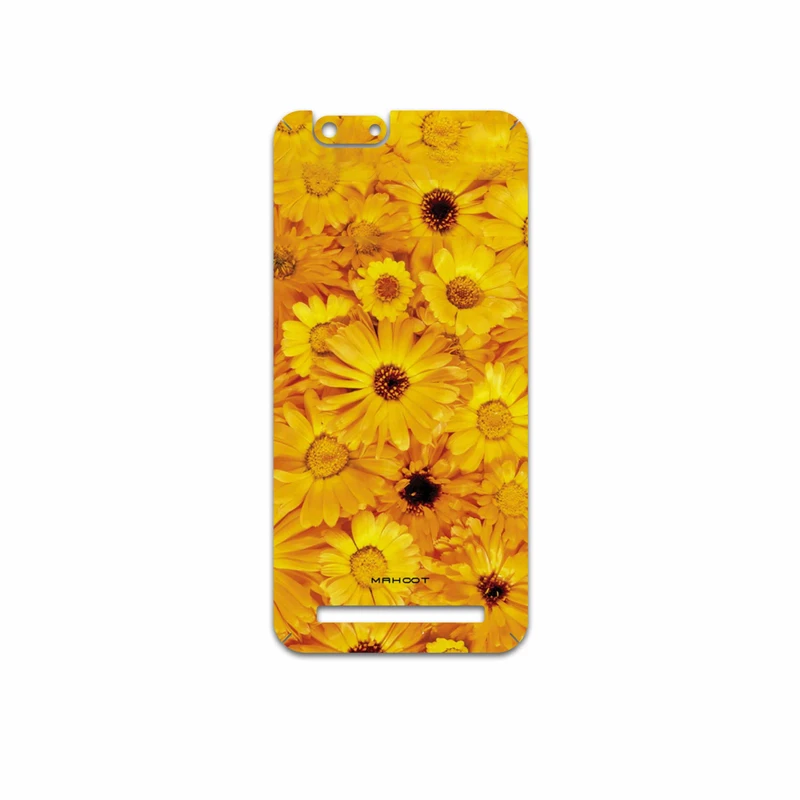 برچسب پوششی ماهوت مدل Yellow-Flower مناسب برای گوشی موبایل پاین فون Kde Community Edition