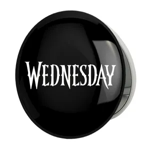 آینه جیبی خندالو طرح سریال ونزدی Wednesday مدل تاشو کد 25310 