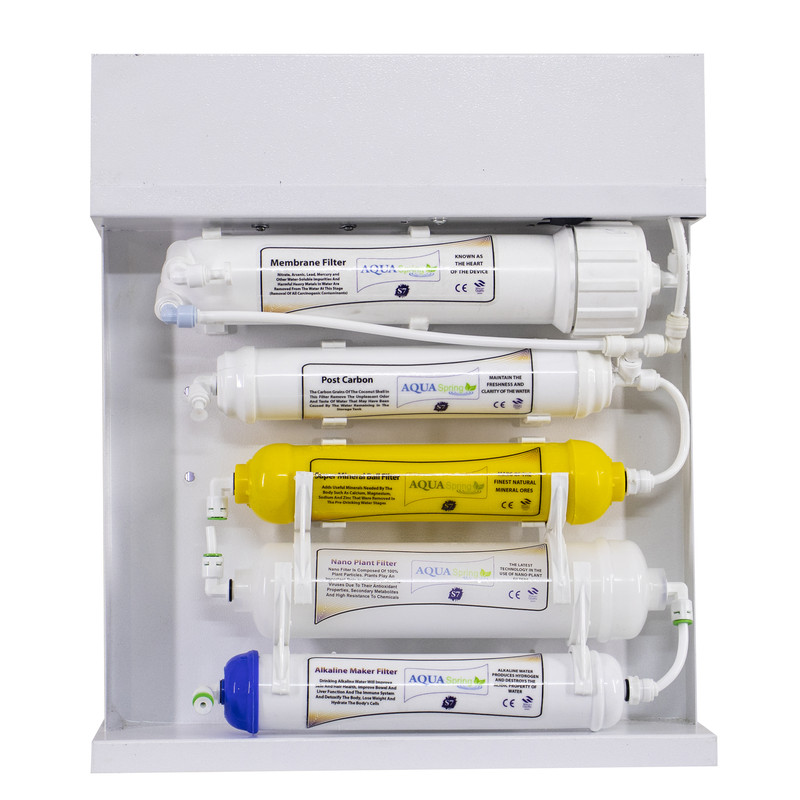 دستگاه تصفیه کننده آب آکوآ اسپرینگ مدل RO-S7-WZ 7050 به همراه فیلتر مجموعه 3 عددی دستگاه تصفیه کننده آب آکوآ اسپرینگ مدل RO-S7-WZ 7050 به همراه فیلتر مجموعه 3 عددی