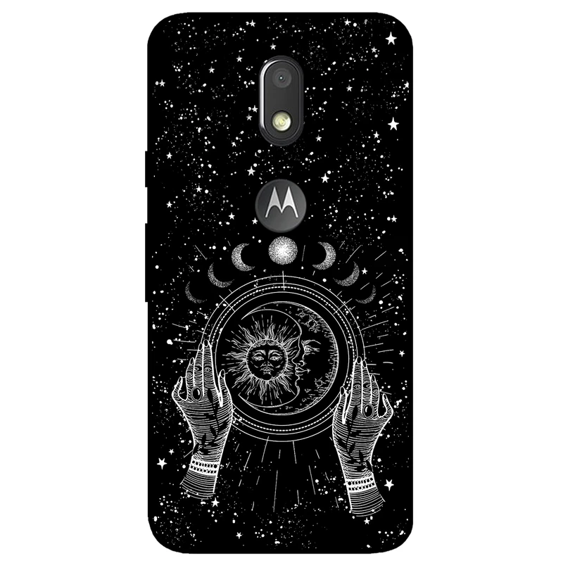 کاور مگافون طرح ماه و خورشید مدل 1892 مناسب برای گوشی موبایل موتورولا Moto E3