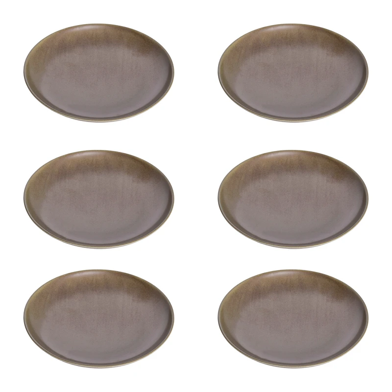 بشقاب میوه خوری بی.وی.کی طرح OLIVE کد 455208 مجموعه 6 عددی