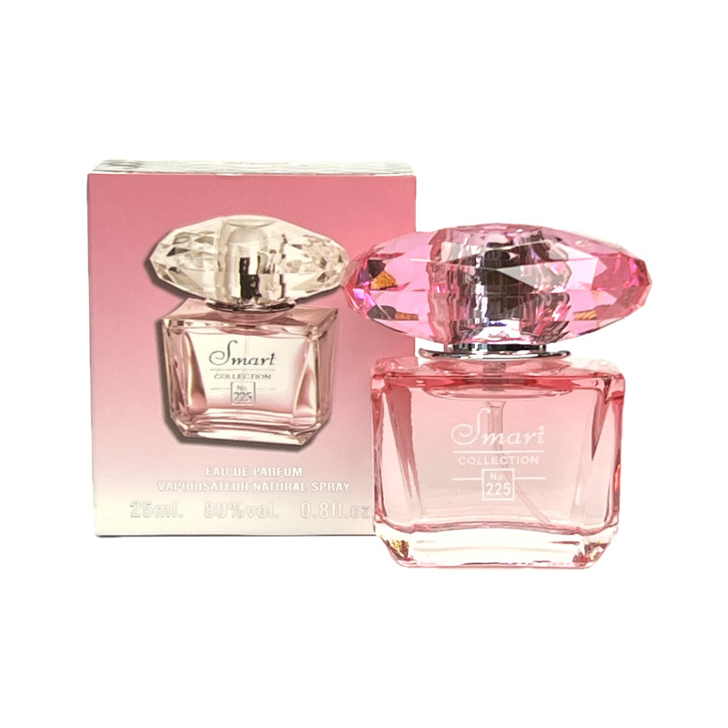 عطر جیبی اسمارت کالکشن زنانه  مدل ورساچه برایت کریستال کد 225 حجم 25 میلی لیتر