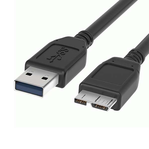 کابل هارد USB 3 شارک مدل 2AM9PIN طول 0.50 متر