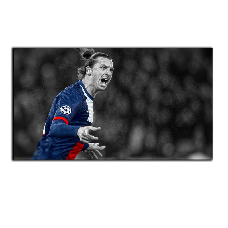 تابلو شاسی بکلیت طرح بازیکن فوتبال زلاتان ابراهیموویچ تیم پاری سن ژرمن مدل SH-S7078