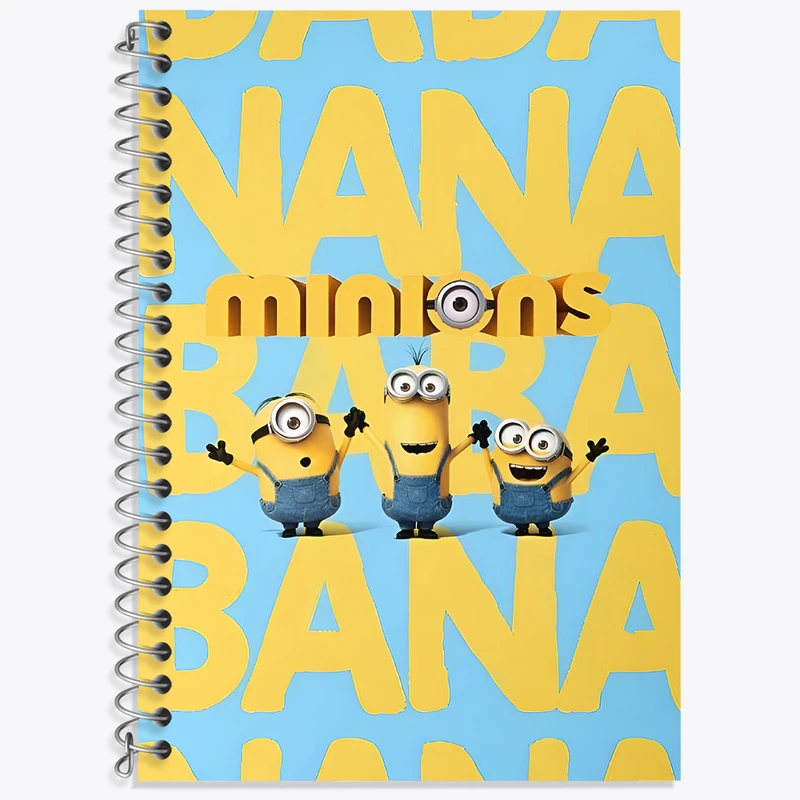 دفتر نت موسیقی 50 برگ خندالو طرح مینیون ها (Minions) کد N3250