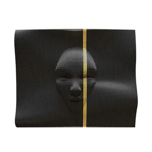 دیوارکوب مدل چهره طرح پارامتریک