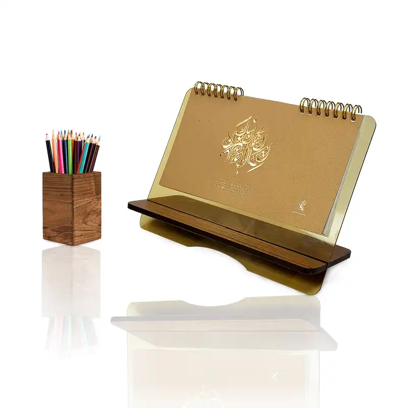 تقویم رومیزی سال 1402 پدیده نقش مدل وکامر سال نو