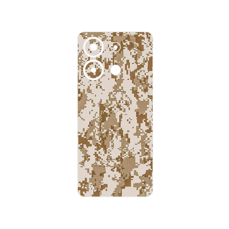 برچسب پوششی ماهوت مدل Army_Desert_Pixel مناسب برای گوشی موبایل شیائومی Redmi Note 13 4G