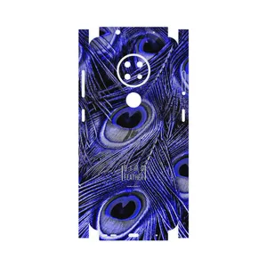 MAHOOT Purple Feather-FullSkin Cover Sticker for Nokia 6.2