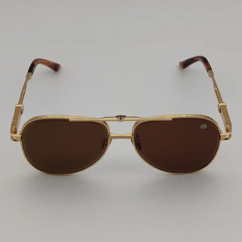 عینک آفتابی خلبانی غیرپلاریزه میباخ مدل PO.W.X Z029