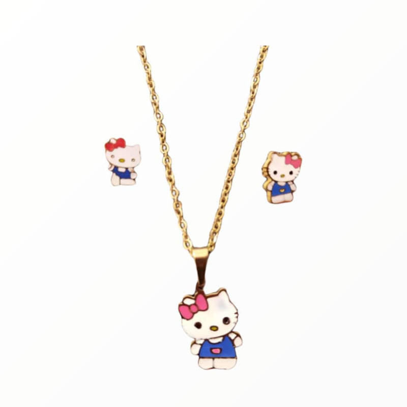 گردنبند دخترانه مدل عروسکی کد 3030 گردنبند دخترانه مدل عروسکی کد 3030