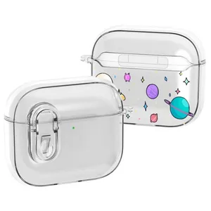 کاور طرح Colorfull Space مناسب برای کیس هدفون Galaxy Buds3/Pro