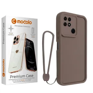 Mocolo Silicone Puffer Apple Strap For Xiaomi Redmi 10C / Poco C40