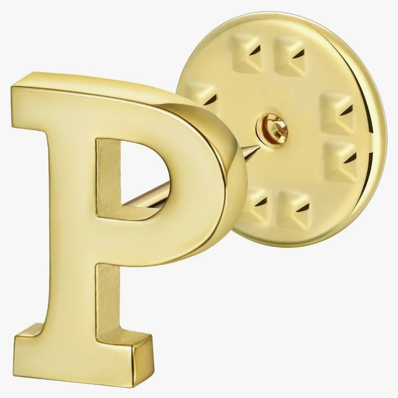 سنجاق سینه دست ساز زنانه مدل حرف P