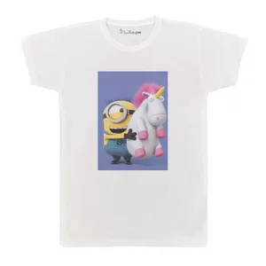 تی شرت آستین کوتاه بچگانه پرمانه طرح من نفرت انگیز مینیون ها کد pmt.7110