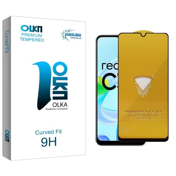 محافظ صفحه نمایش کولینگ مدل Olka OG مناسب برای گوشی موبایل ریلمی C30