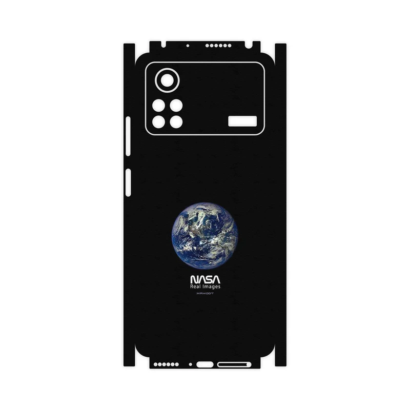 برچسب پوششی ماهوت مدل NASA Home Earth-FullSkin مناسب برای گوشی موبایل شیائومی Poco X4 Pro 5G
