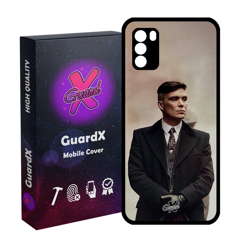 کاور گارد ایکس طرح Peaky Blinders مدل Glass10230 مناسب برای گوشی موبایل شیائومی Poco M3