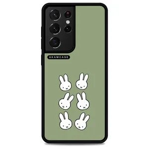 AKAM AMC-WSGS21U-BUNNY-17 Cover For Samsung Galaxy S21 Ultra