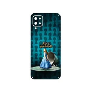 MAHOOT Alice in Wonderland Cover Sticker for Samsung Galaxy A12 Nacho