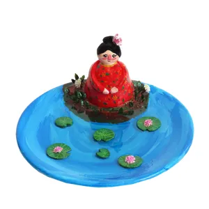 جاعودی سفالی طرح جزیره نیلوفر کد 1176