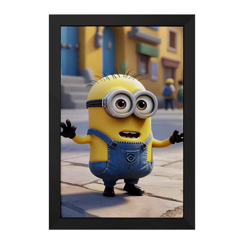 تابلو خندالو مدل مینیون ها (Minions) کد F6096